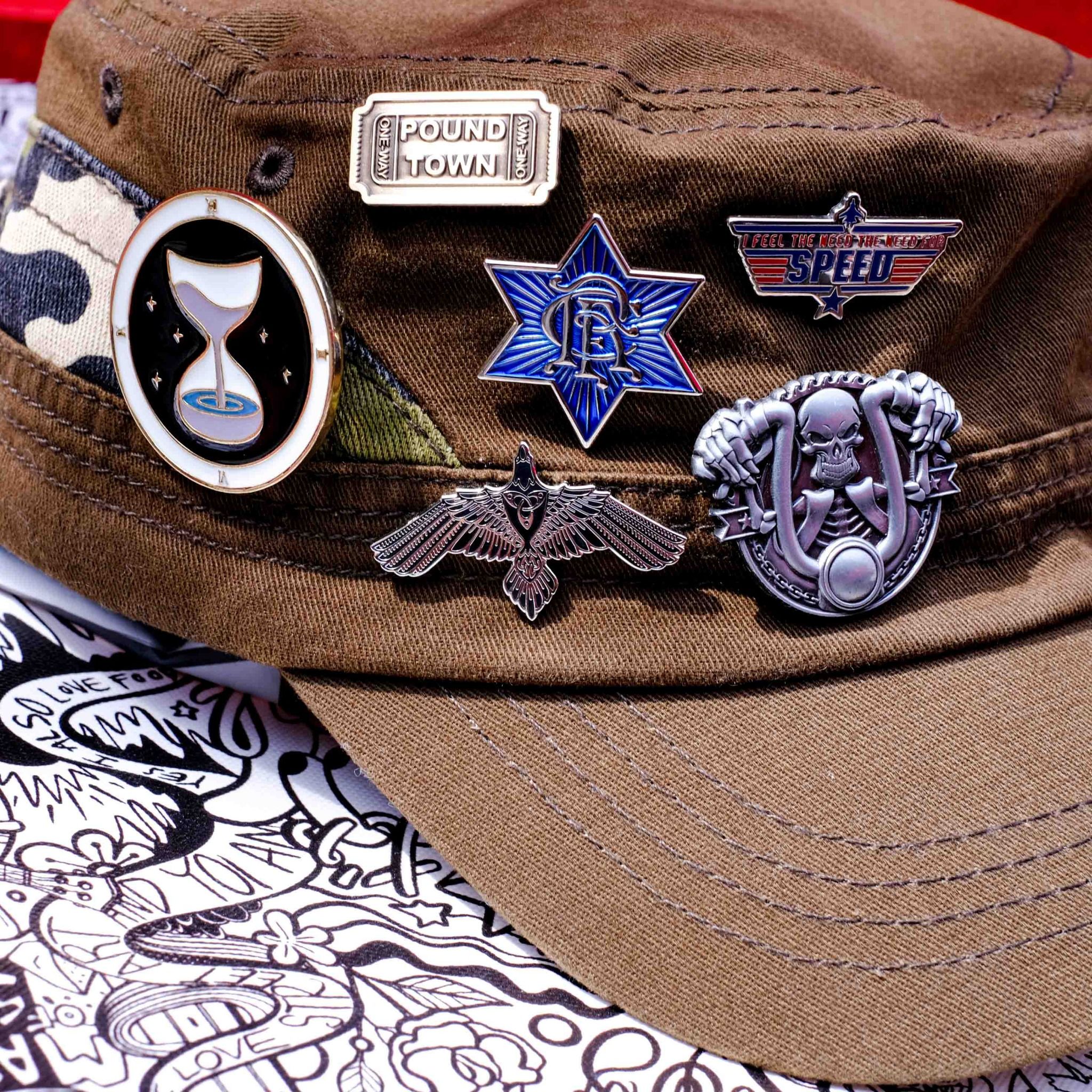 EPIN014 Drop Dead - Enamel Pin - Huy hiệu kim loại