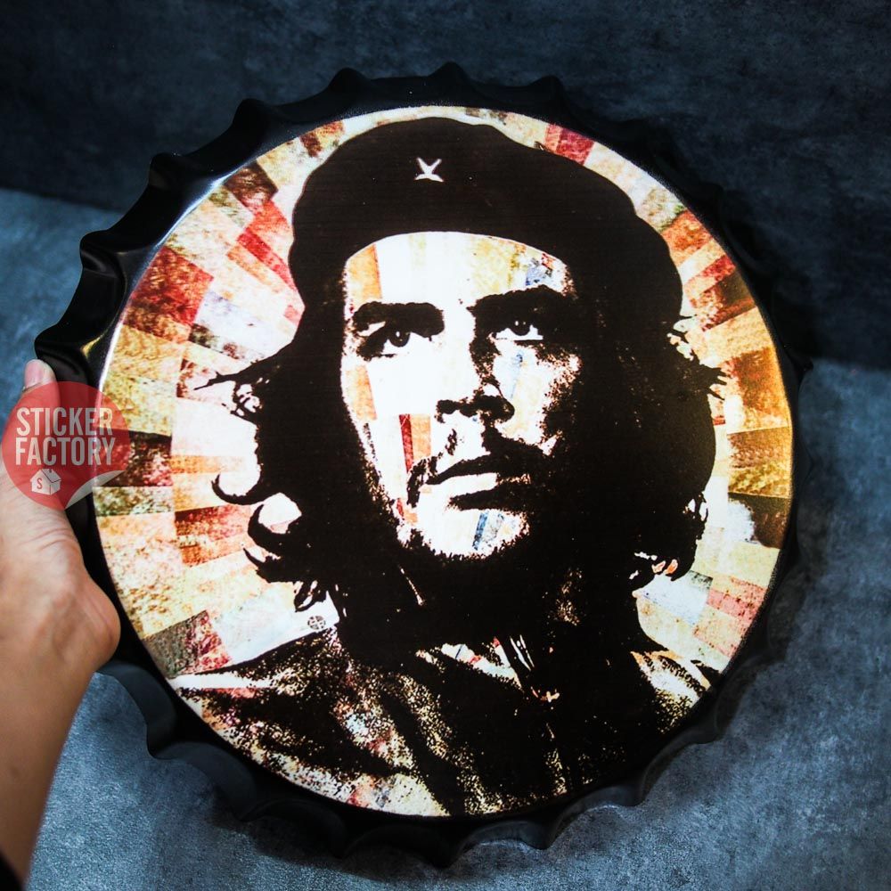 Che Guevara - Nắp phén 35cm vintage decor trang trí