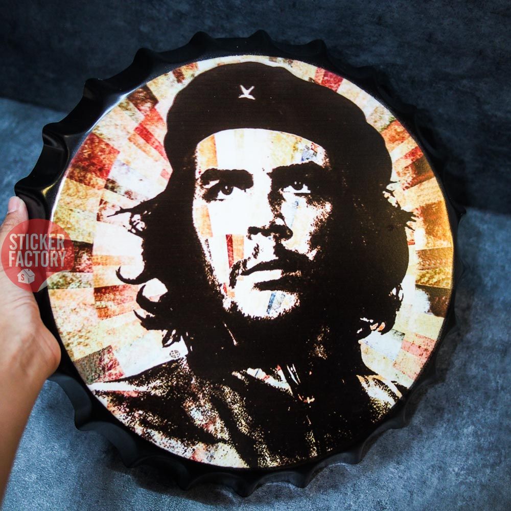 Che Guevara - Nắp phén 35cm vintage decor trang trí