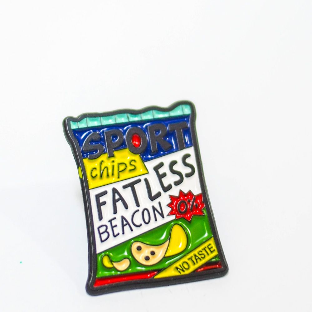 Sport chips fatless beacon - Pin sticker ghim cài áo