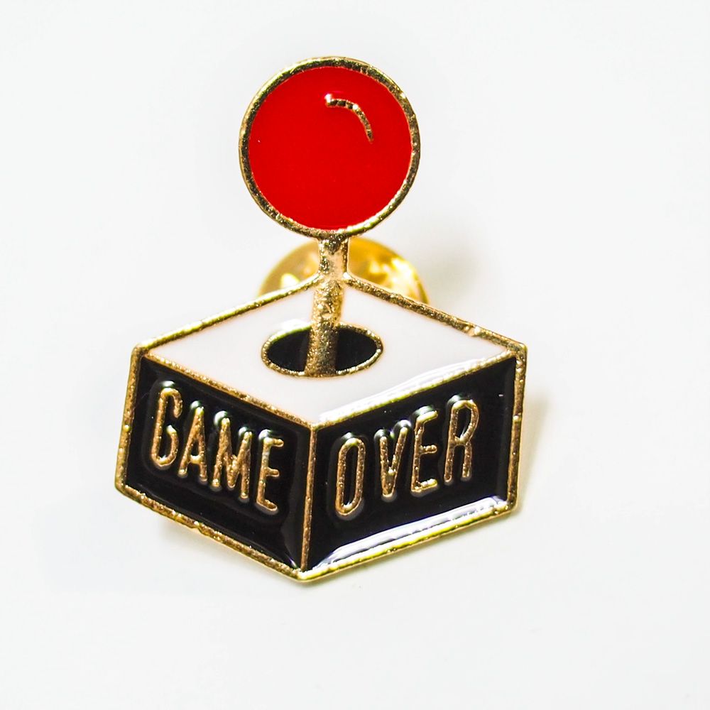 Game over - Pin sticker ghim cài áo