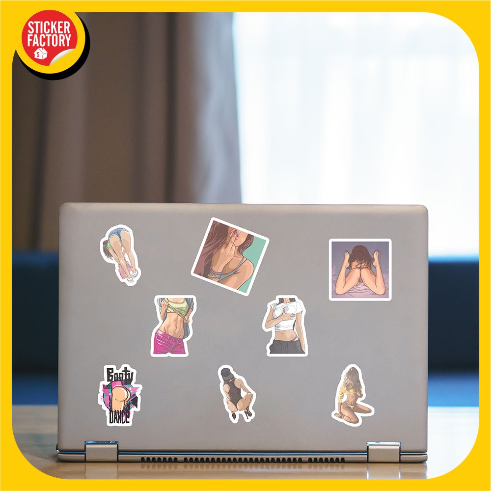 Sexy Girl - Set 30 sticker hình dán