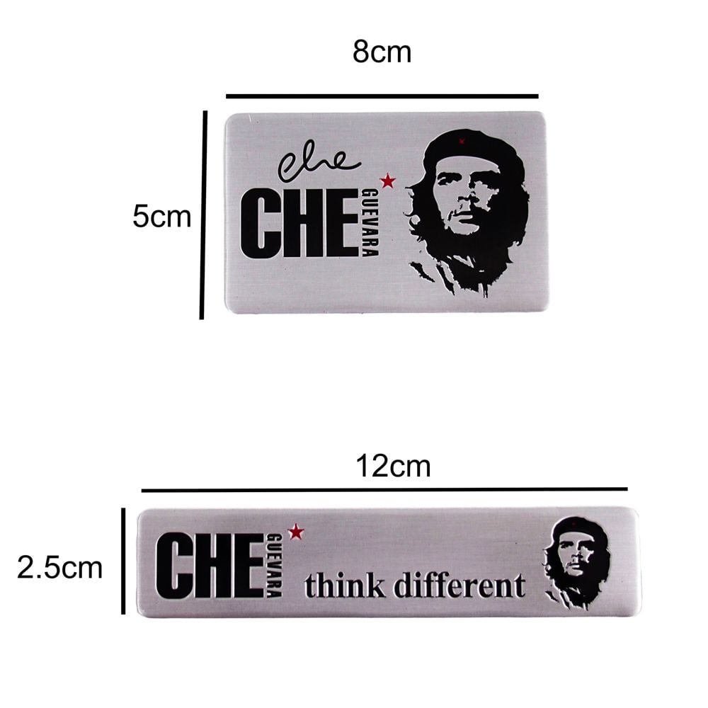 Set 2 Sticker hình dán Metal - Che Guevara