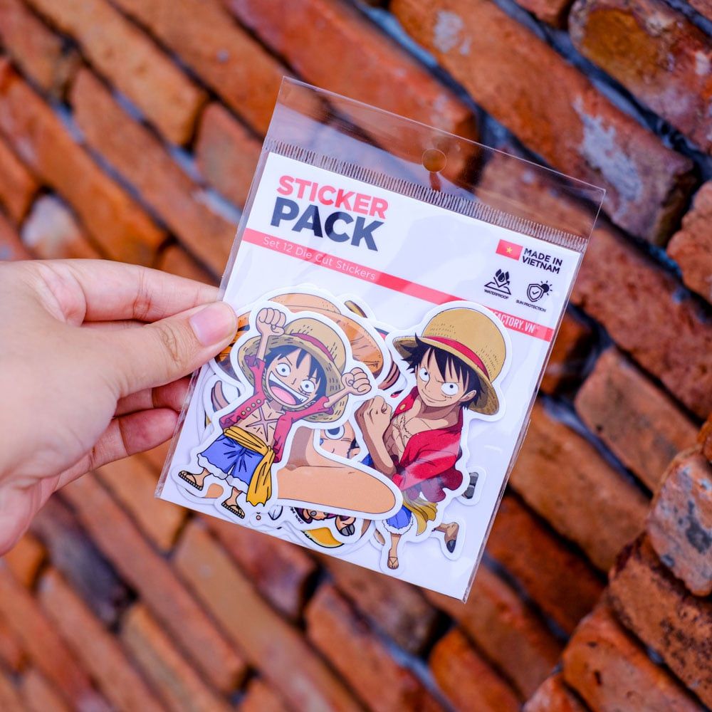 SET12018 ĐẢO HẢI TẶC – Set 12 Die Cut Sticker Pack