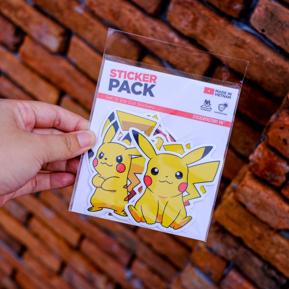 SET12019 POKEMON – Set 12 Die Cut Sticker Pack
