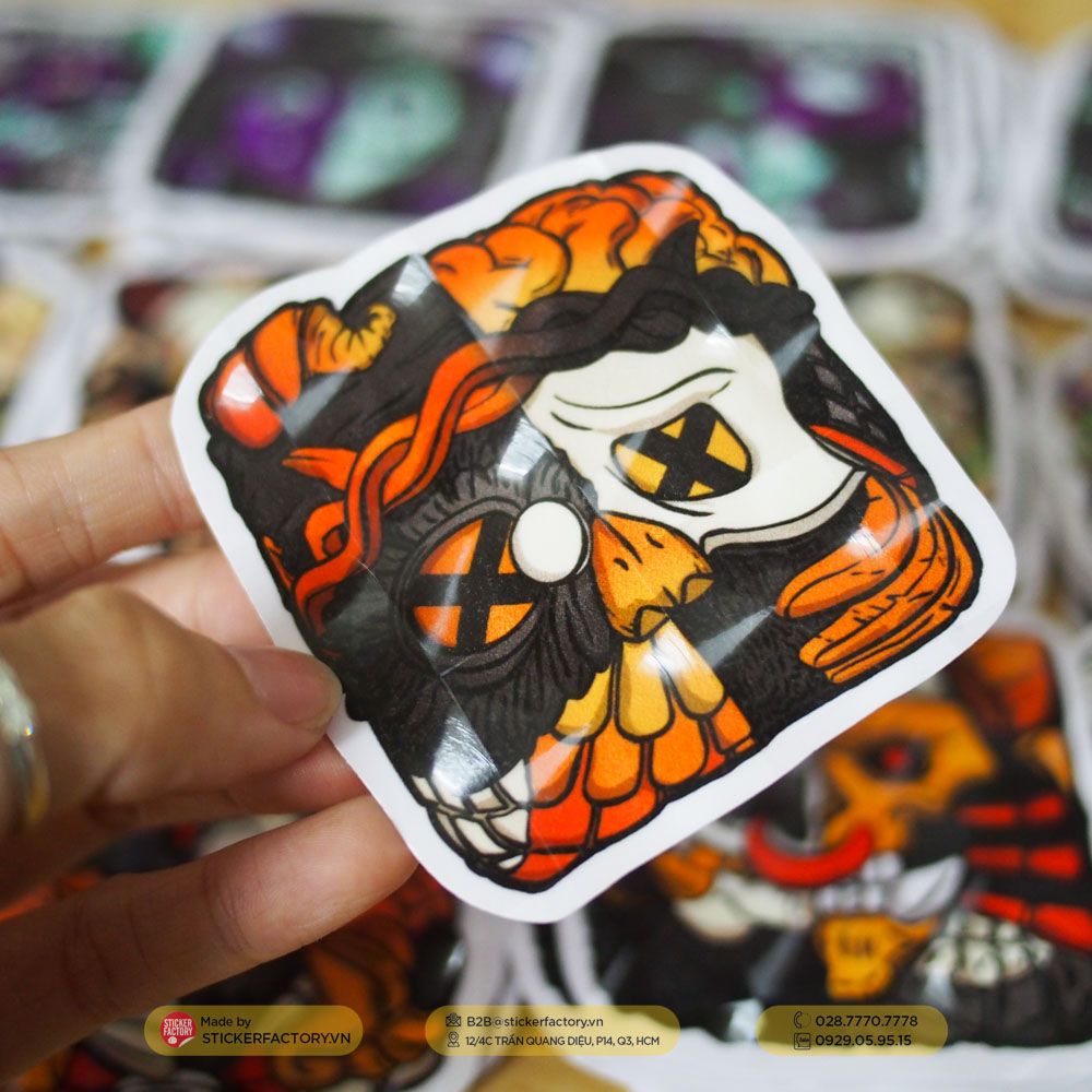 Sticker Vinyl - Cán màn hiệu ứng 3D