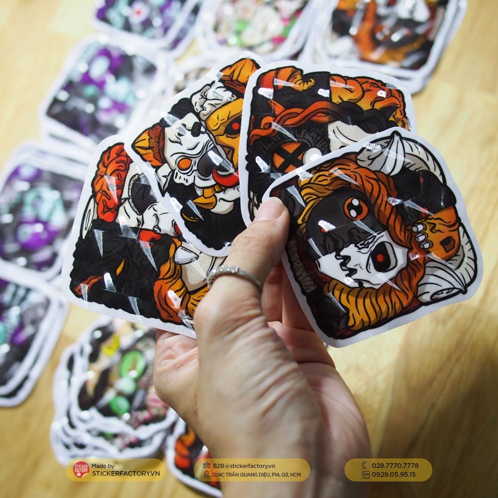 Sticker Vinyl - Cán màn hiệu ứng 3D