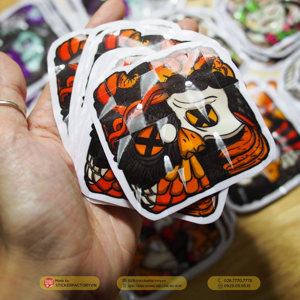 Sticker Vinyl - Cán màn hiệu ứng 3D