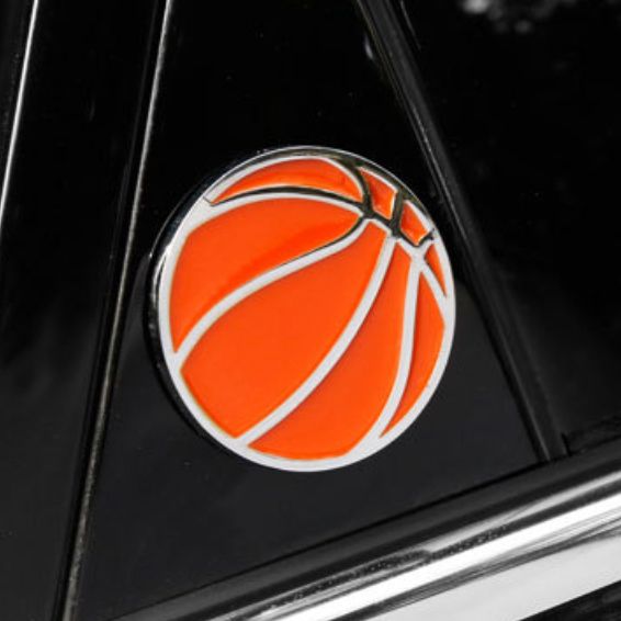 Bóng rổ NBA - Sticker hình dán metal kim loại 3D