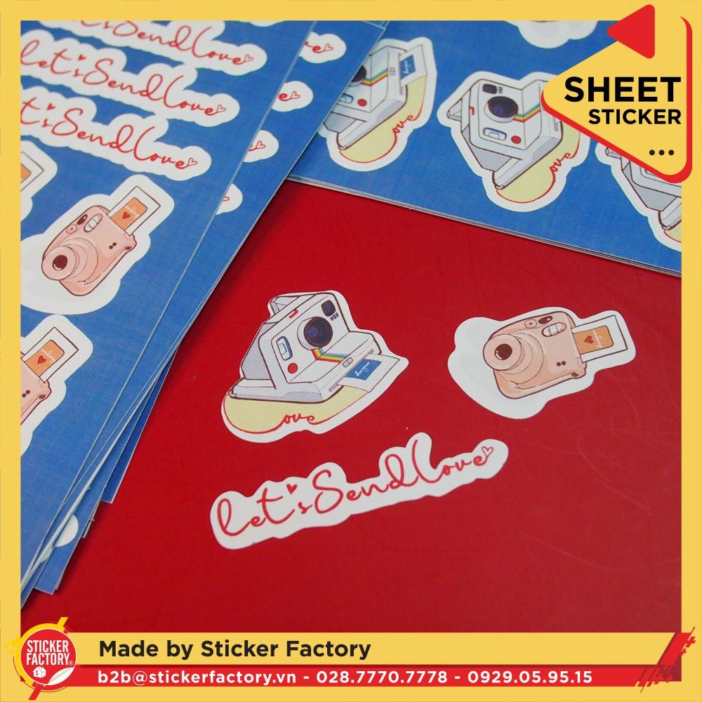 Sticker sheet paper