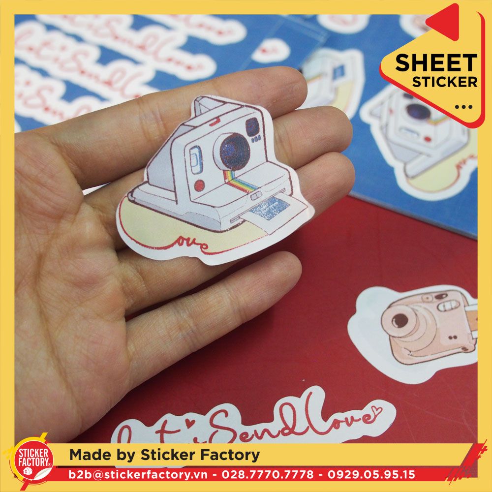 Sticker sheet paper