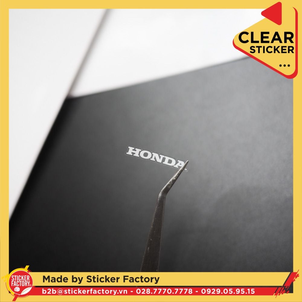 Sticker vinyl trong suốt