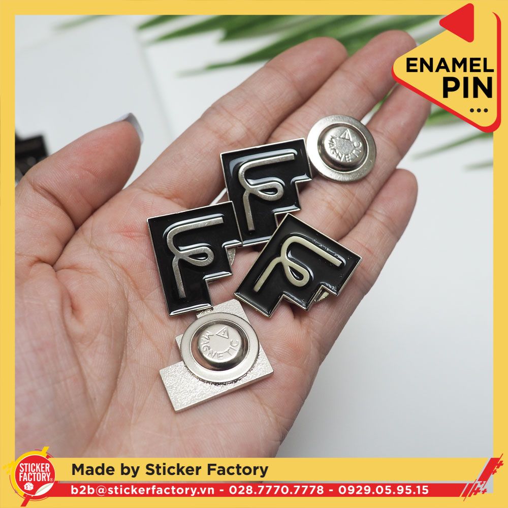 Huy hiệu kim loại cài áo ba lô ( Enamel pin theo yêu cầu )