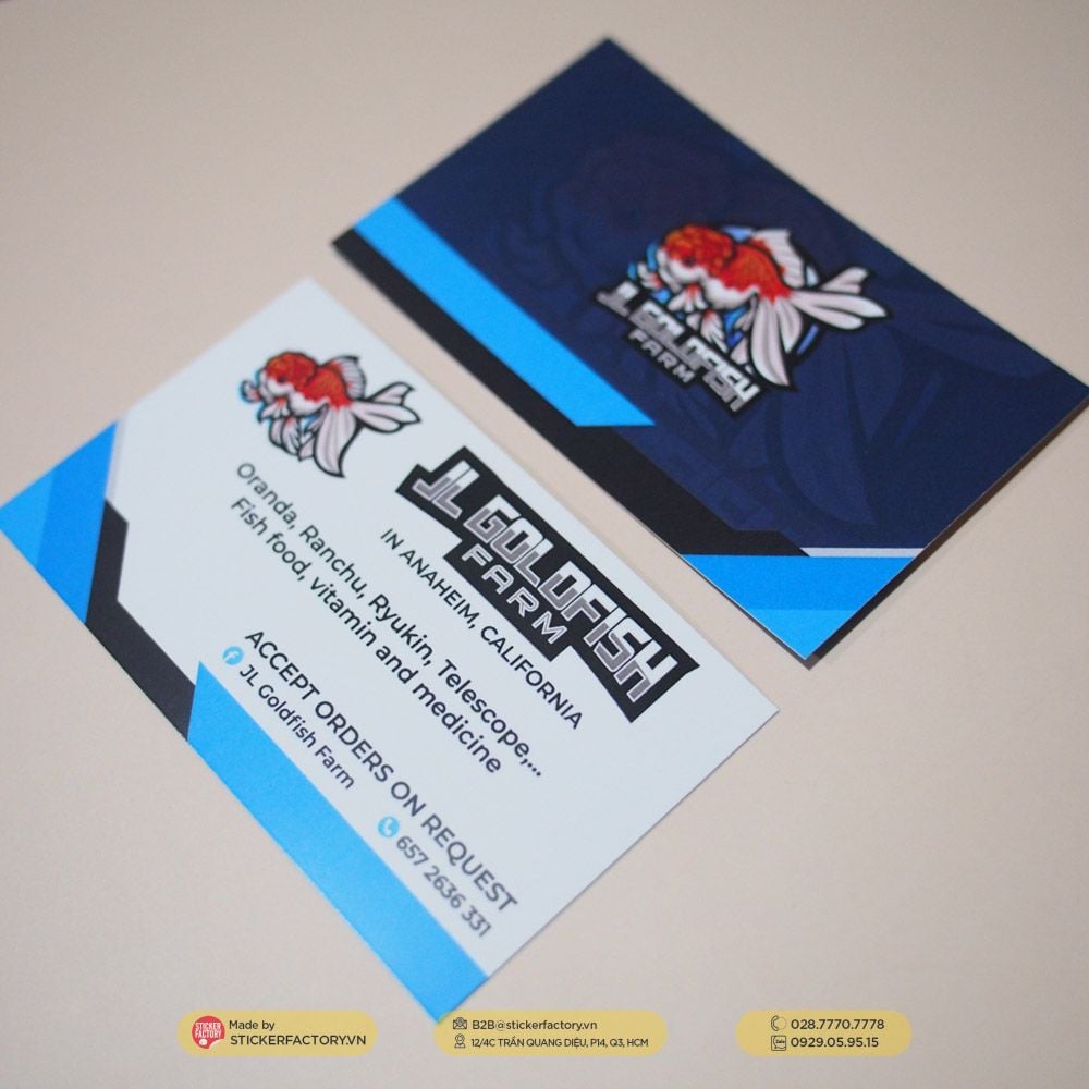 Card visit - Giấy Couche 300 gsm