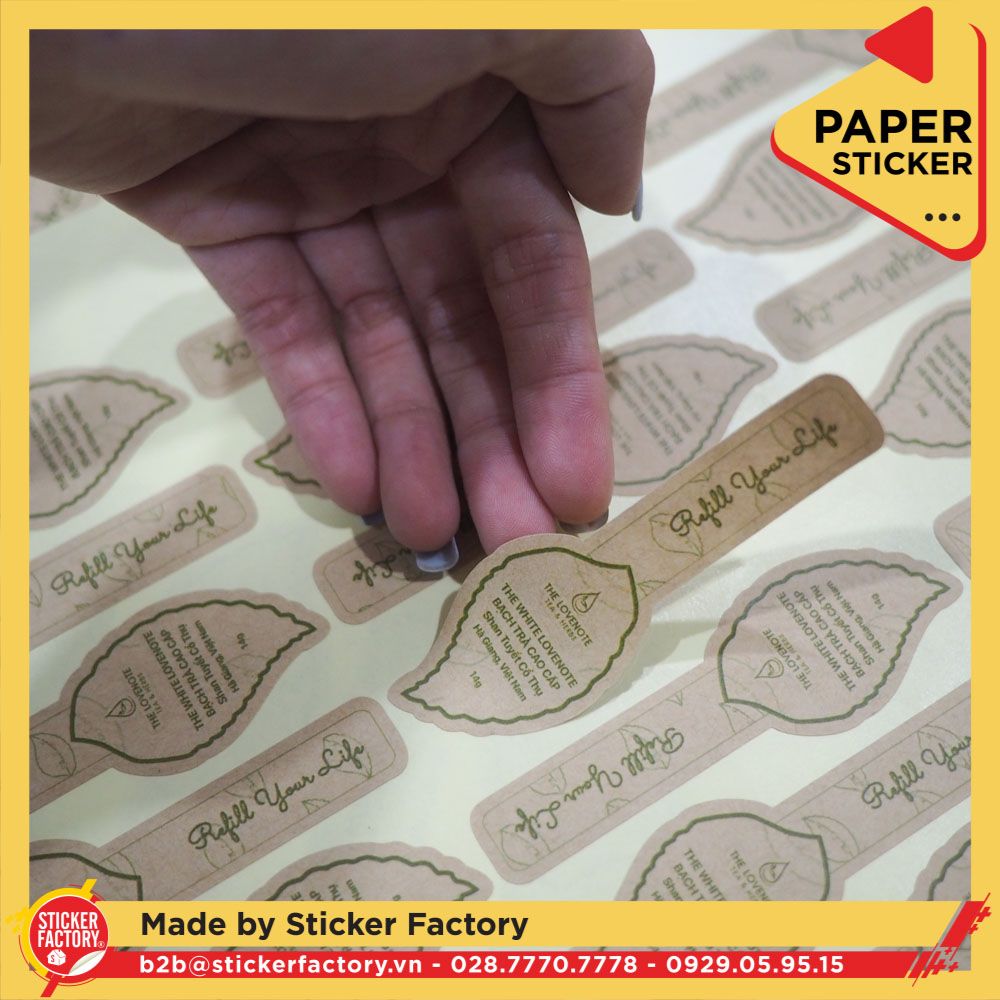 Sticker sheet paper