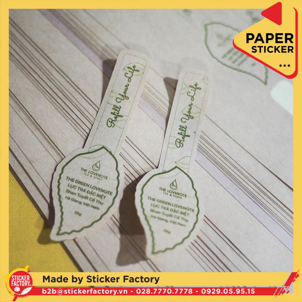 Sticker sheet paper