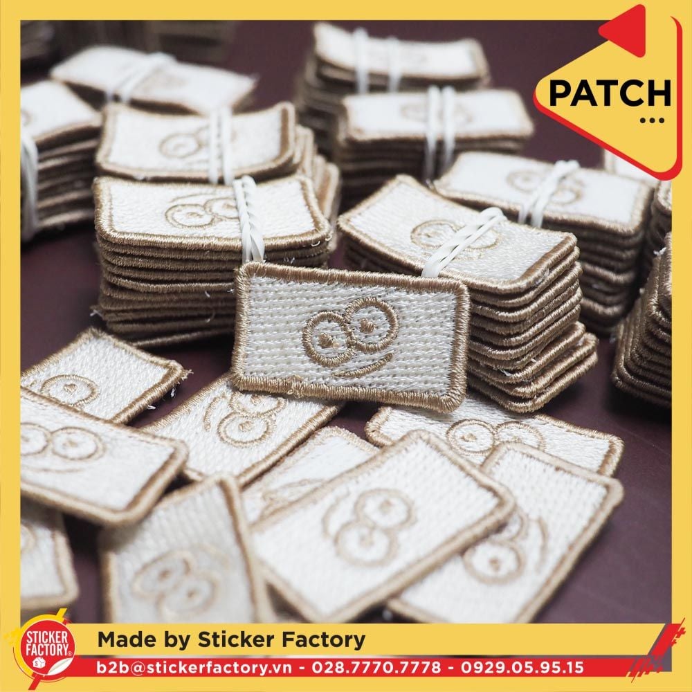 Patch thêu theo yêu cầu