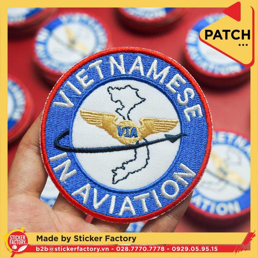 Patch thêu theo yêu cầu