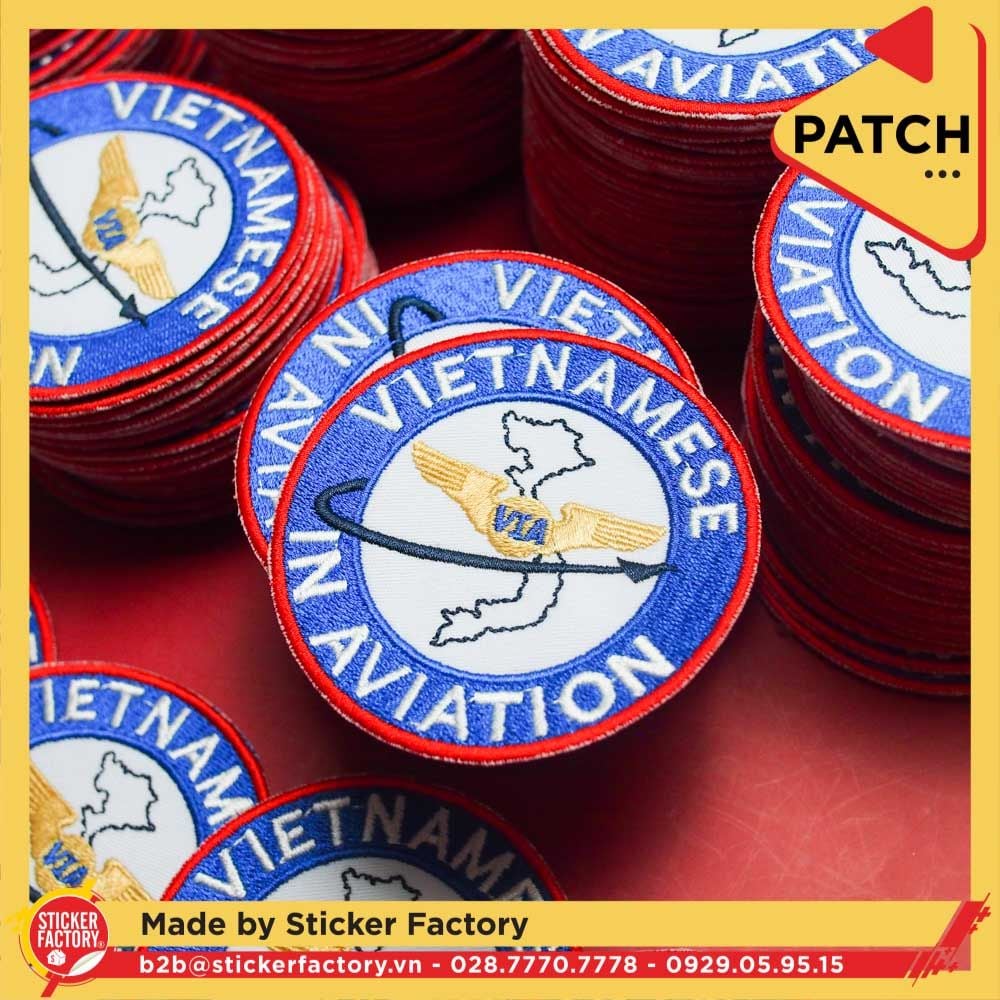 Patch thêu theo yêu cầu