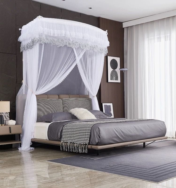Mùng Không Khoan Tường – Thu Gọn & Tăng Chỉnh Chiều Cao Linh Hoạt Mã Số TG03