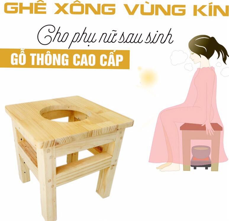 Ghế Xông Vùng Kín