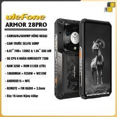Ulefone Armor 28 Pro (5G) - Chính hãng nguyên Seal GIÁ TỐT + Khuyến mãi hấp dẫn - 09175.09195