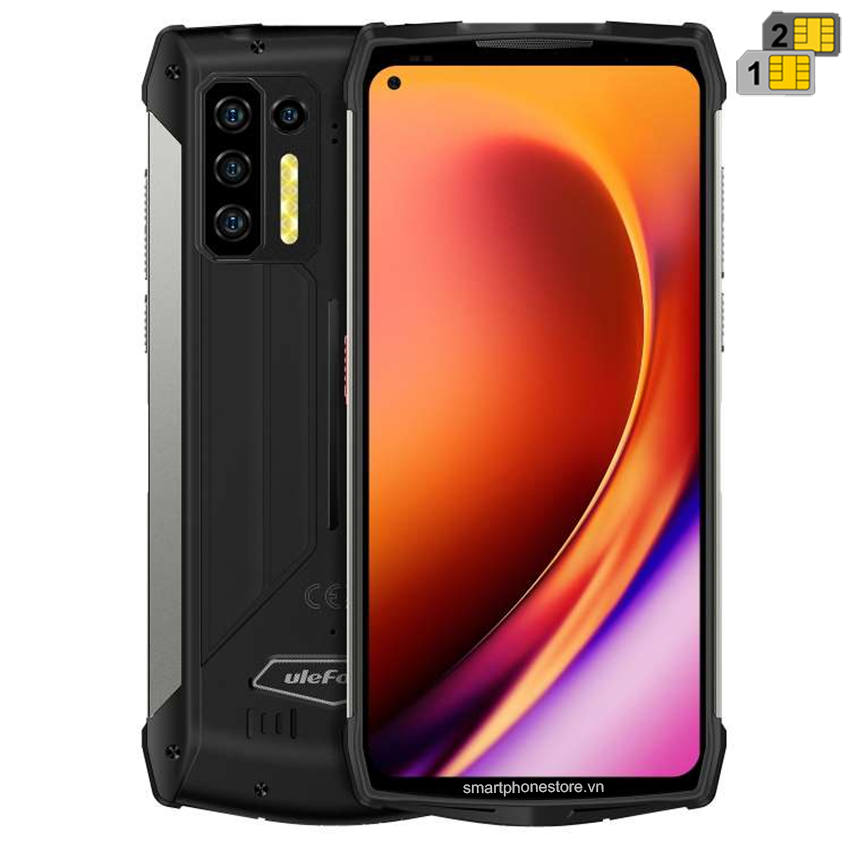 ULEFONE ARMOR 13 - Siêu bền pin khủng 13200mAh Ram8GB Rom256GB Cam48MP Đo khoảng cách Laser