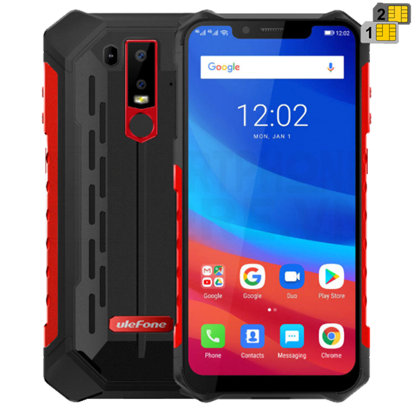 Ulefone Armor 6S - Helio P70 Ram6Gb Rom128Gb Siêu Bền Chống Nước, Va Đập Cảm Biến Uv