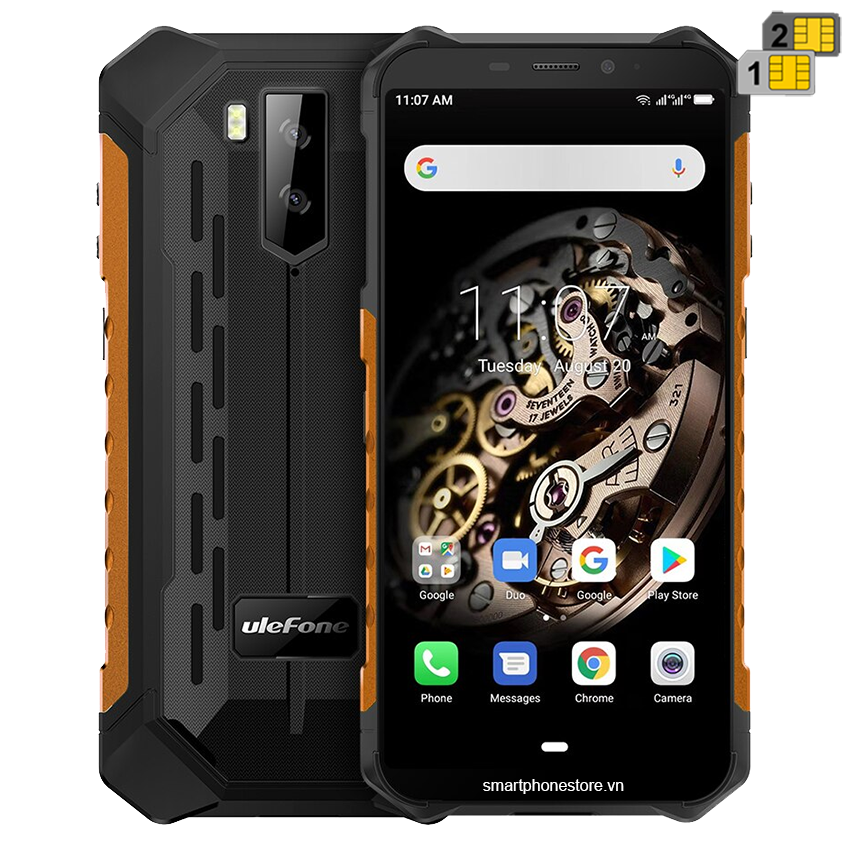 Ulefone Armor X5 - Smartphone 4G Siêu Bền Ram3Gb Rom32Gb Pin 5000Mah