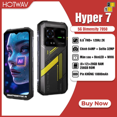 Hotwav Hyper 7 (5G) - Hãng chính hãng Nguyên Seal Giá Tốt - Liên hệ 09175.09195