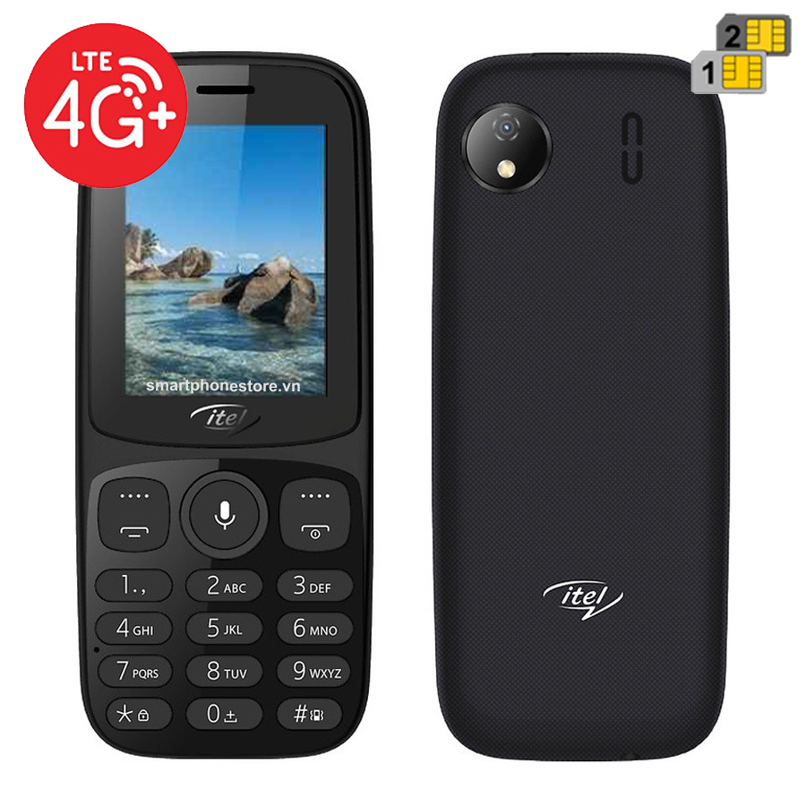 Điện thoại 4G itel it9200 - KaiOS phát Wifi lướt facebook web youtube