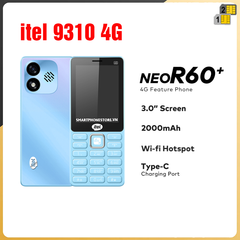 Điện thoại itel 9310 2sim4G phát wifi màn hình 3inch pin2000mAh