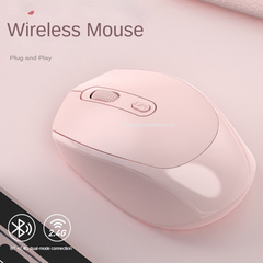 Chuột Không Dây Sạc Nhanh - Bluetooth 2.4G Mouse Charging Type C