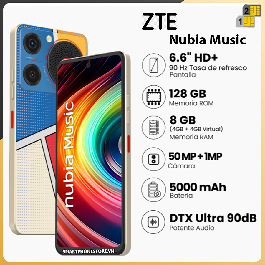 ZTE Nubia Music - NFC 6.6