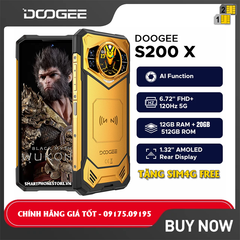 Doogee S200X (5G) - Chính hãng nguyên Seal GIÁ TỐT - 09175.09195