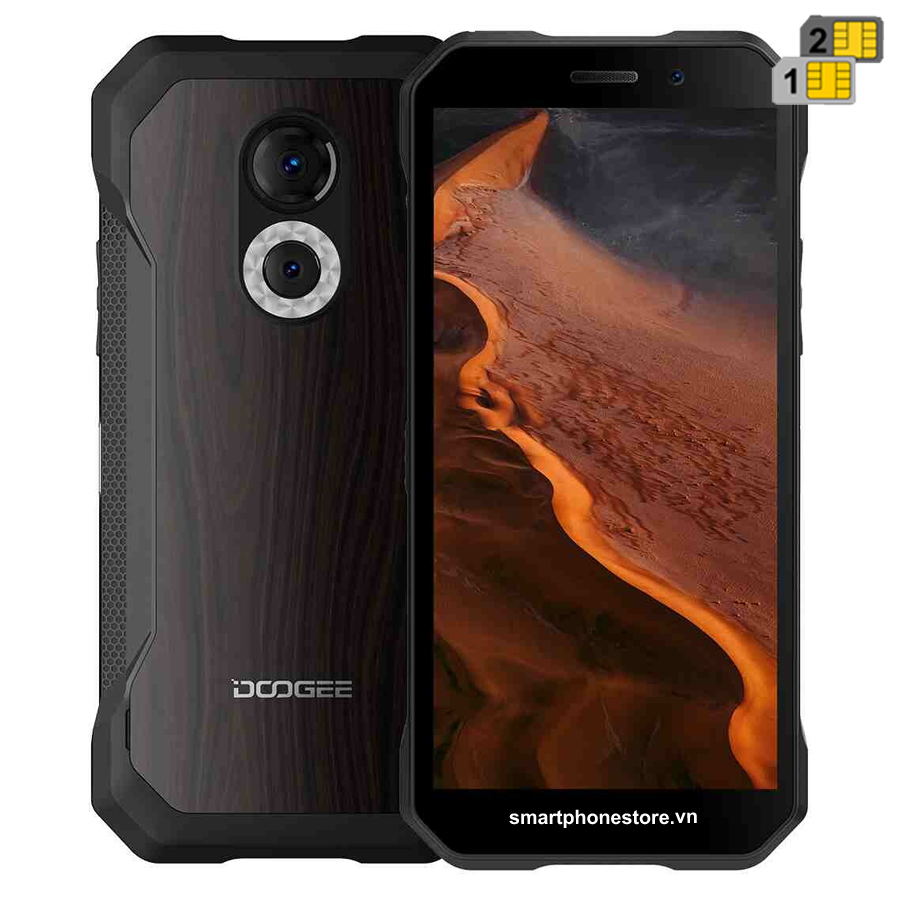 Doogee S61 | S61Pro - Siêu bền camera hồng ngoại Ram6GB Rom64/128GB Pin5180mAh
