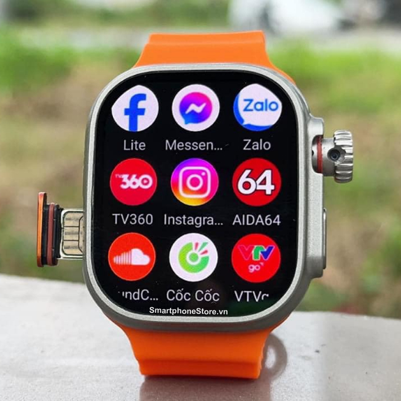 Đồng hồ thông minh Android Smartwatch S9 Ultra 32GB dùng SIM5G có Camera 190 độ