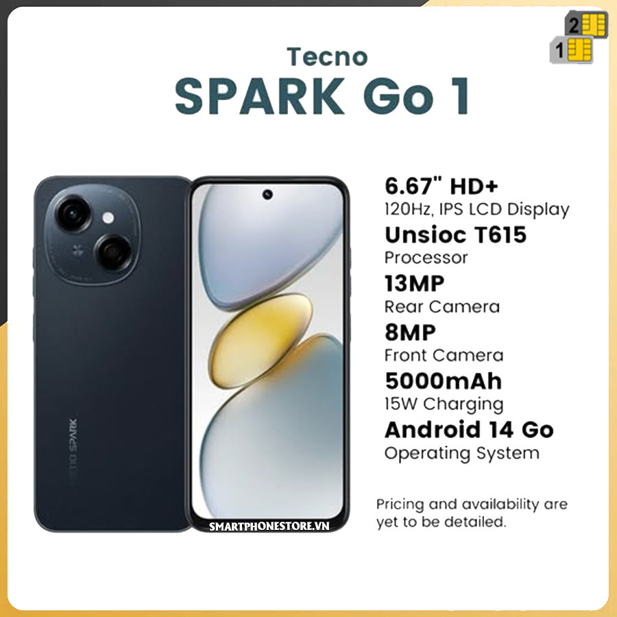 Tecno Spark Go 1 (2024) - 6.67