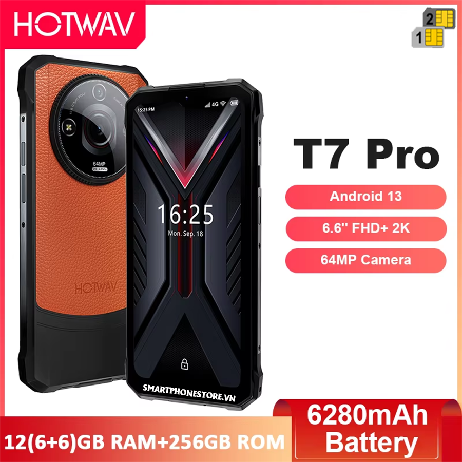 Hotwav T7 Pro - Chính hãng nguyên Seal GIÁ TỐT - Liên hệ 09175.09195