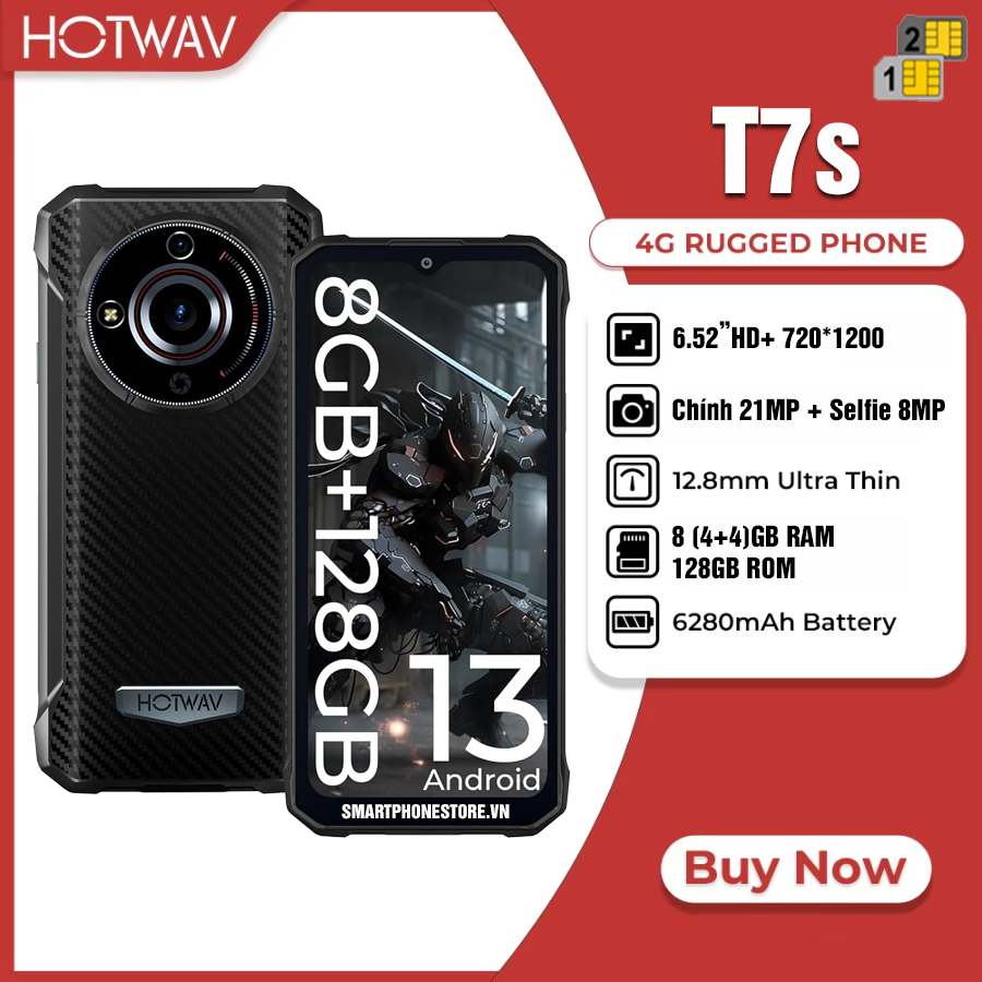Hotwav T7s - Chính hãng nguyên Seal GIÁ RẺ QUÁ - Liên hệ 09175.09195