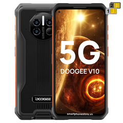 Doogee V10 - 5G siêu bền pin 8500mAh cảm biên nhiệt độ Ram8 Rom128 4Cam48MP