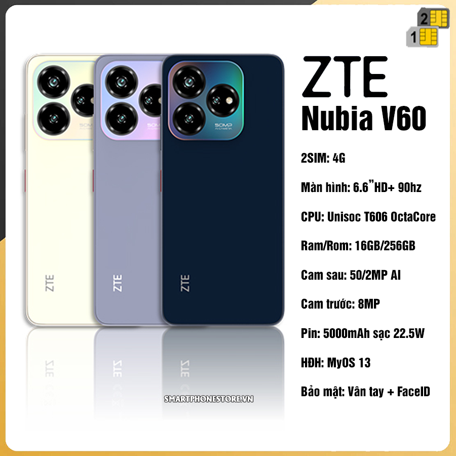 Zte Nubia V60 Design - 6.6