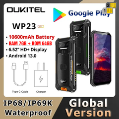 Oukitel WP23 - Siêu bền pin 10600mAh 8nhân Ram7GB Rom64GB Android 13