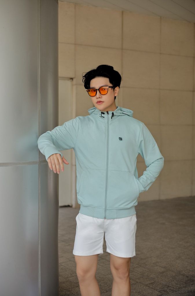 Áo khoác nam chống nắng và kháng khuẩn _ hoz Fun in the Sun SJ4