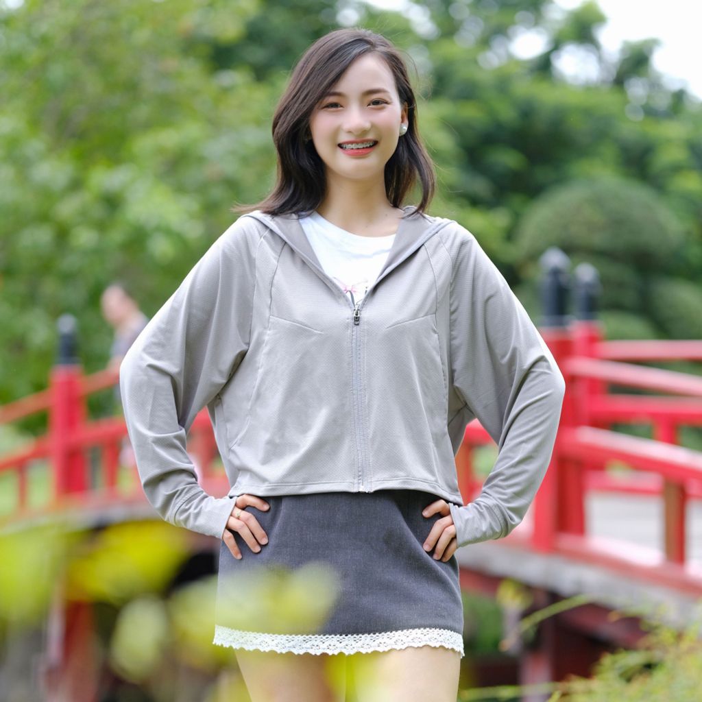 Áo khoác nữ UV, chống nắng và kháng khuẩn Gavani Hoz Ultra-Thin