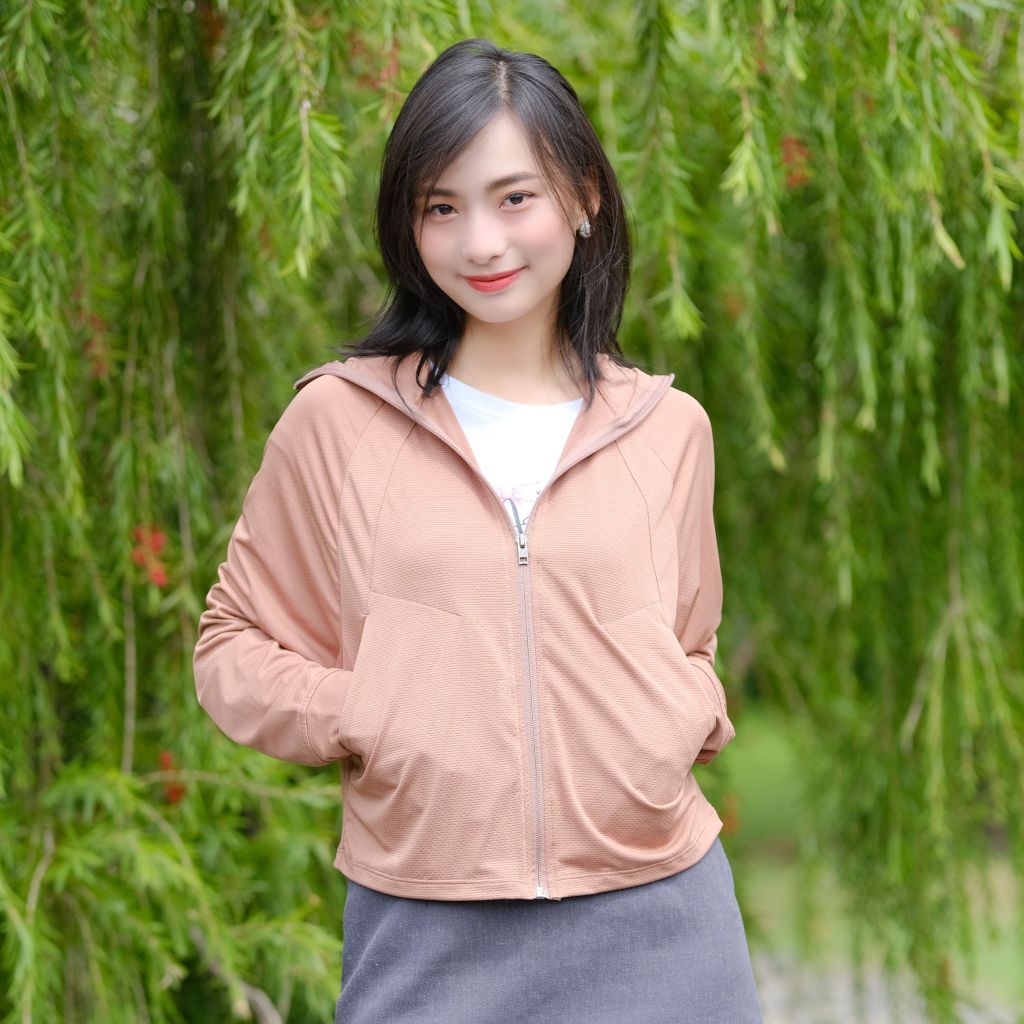 Áo khoác nữ UV, chống nắng và kháng khuẩn Gavani Hoz Ultra-Thin