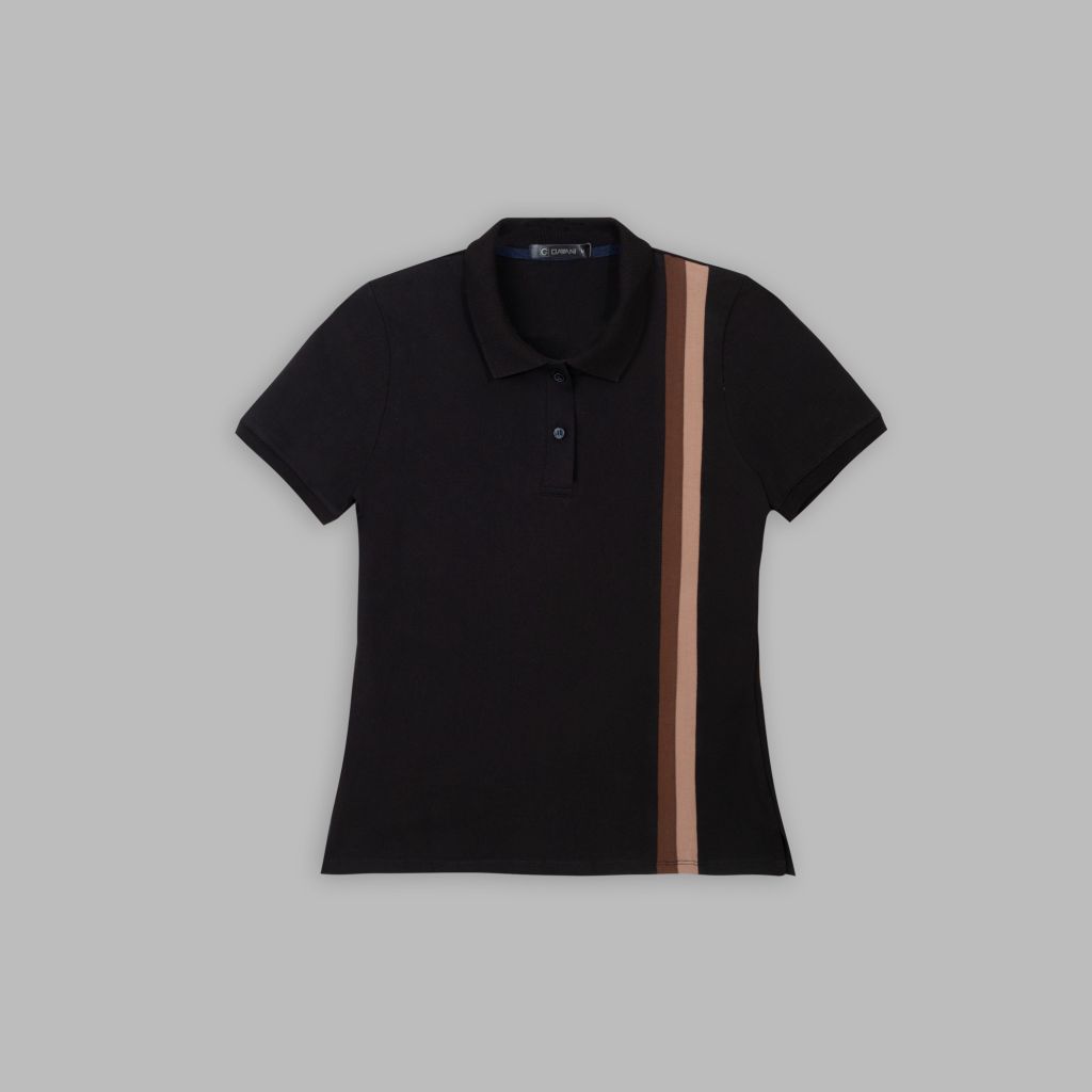 Áo polo nữ ngắn tay _ Gavani side by side