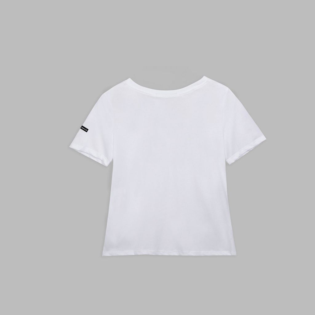 Áo thun nữ cổ tròn form basic Gavani Akh Bonne Soiree
