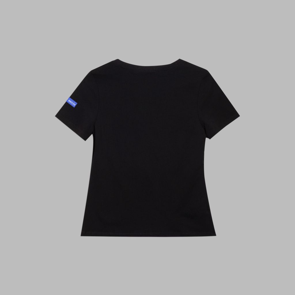 Áo thun nữ cổ tròn form basic Gavani Akh Bonne Soiree