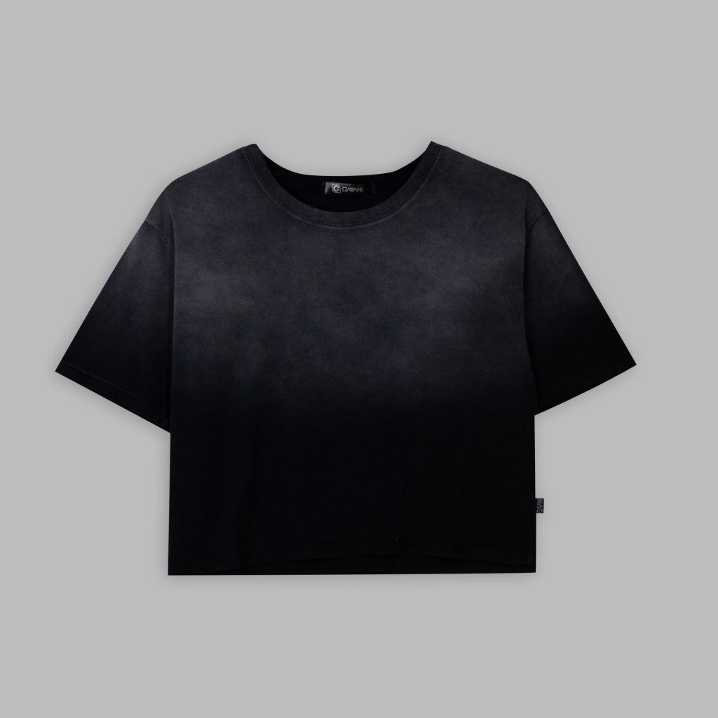 Áo thun nữ croptop tay ngắn _ Gavani akh transform 2